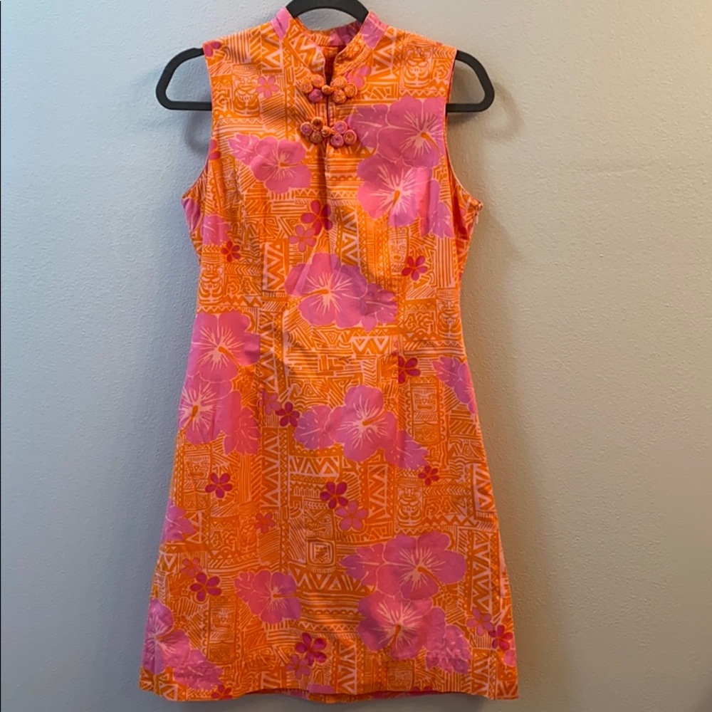 Gorgeous Hawaiian/Polynesian print shift